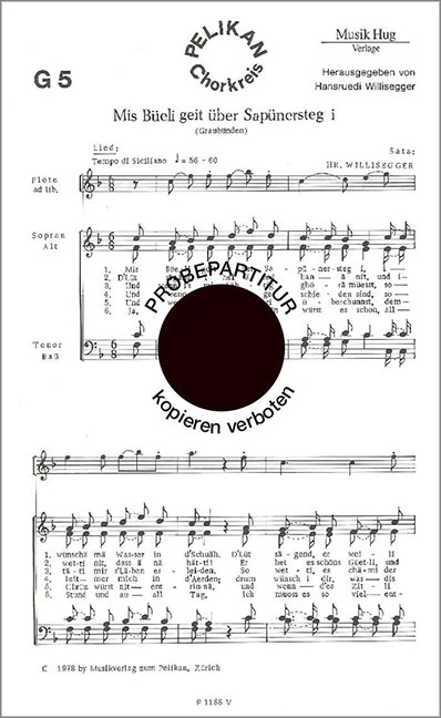 Mis Büeli geit über Sapüner